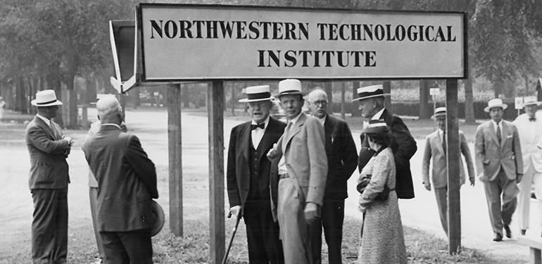 Industrialist Walter P. Murphy donated nearly $7 million to found the new Technological Institute at Northwestern.