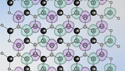 Visualization of the spin density of a new Γ-split antiferromagnet along with the atomic scale structure of Mn2SiSnN4