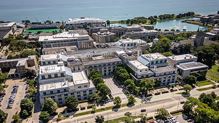 Campus from above