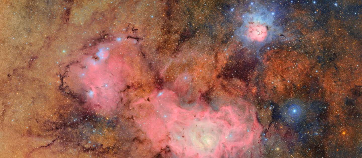 This image combines 678 separate images taken by NSF–DOE Vera C. Rubin Observatory in just over seven hours of observing time.
