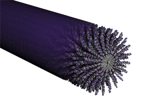 Nanofilaments are a new medium used by Stupp to deliver drugs. They encapsulate drugs in their cores and slowly release the drug as they biodegrade.